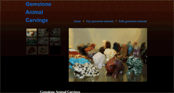 Desktop Screenshot of gemstoneanimals.com